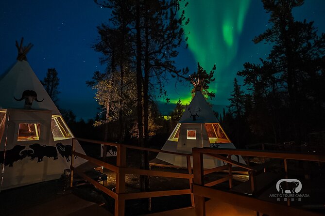 2 - Night Aurora Quest with Glass Tipi Experience - Two Yellowknife nights built around the sky