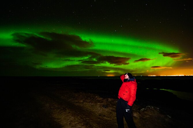 4x4 Reykjavik Northern Lights Tour with Photographer — Aurora RVK - Leaving Reykjavik after dark