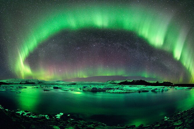 7-Day Self-Drive Private Tour Northern Lights Adventure - Iceland South & West - Day 5: Ice on the coast and a guided Vatnajökull cave