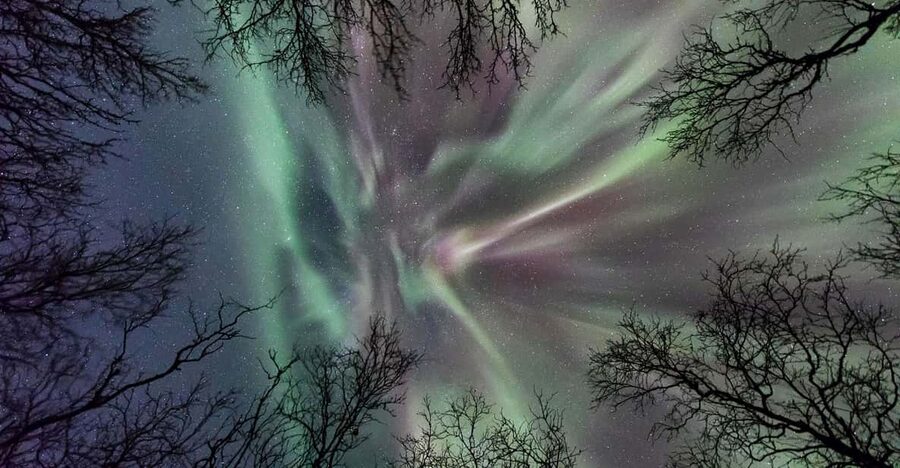 Abisko: Guided Autumn Aurora Chase with Hotel Transfers - Lake Torneträsk: reflections and open views
