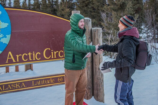 Arctic Circle Aurora Drive Adventure - Guides make a long day easier