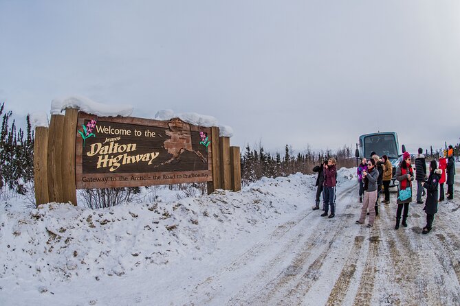 Arctic Circle Aurora Drive Adventure - Crossing the Yukon River
