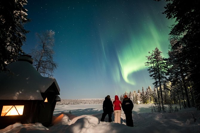 Arctic lake Aurora Hunt, in a cozy Lappish Tipi - Leaving Rovaniemi for the Arctic lake