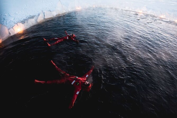 Aurora Arctic Ice Floating in Rovaniemi, Small-group - Why floating in an ice hole feels so different