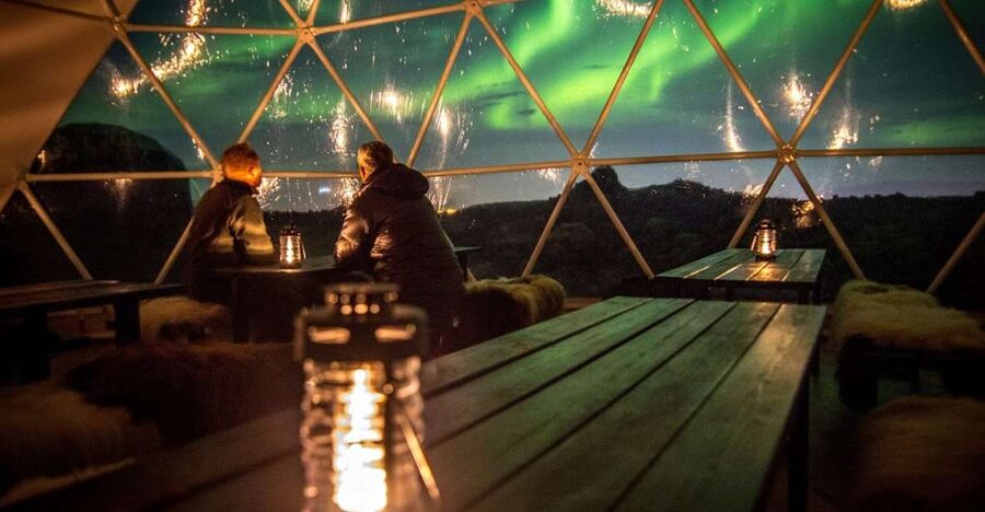 Aurora Basecamp: Northern Lights Nighttime Observation Tour - Key points at a glance