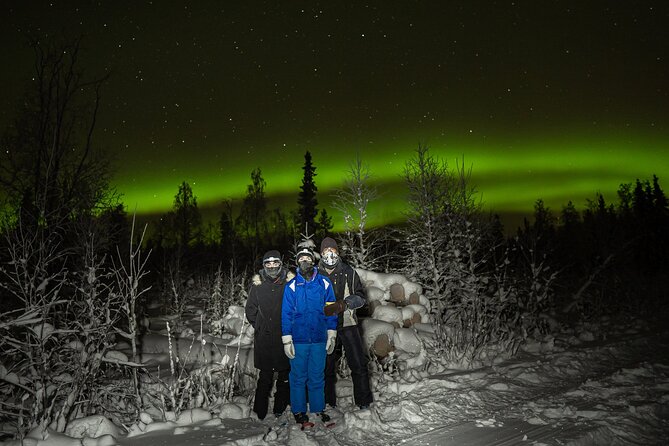 Aurora Borealis Snowshoeing Adventure by Night from Rovaniemi - Pickup, meeting point, and the three-hour schedule