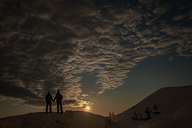 Aurora Borealis Snowshoeing Adventure by Night from Rovaniemi - Searching for the northern lights