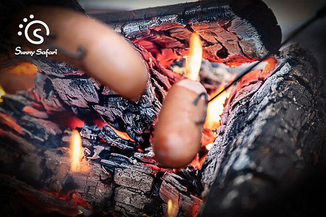 Aurora Borealis Trip in Lapland Lakeside - Campfire food and cold-weather comfort