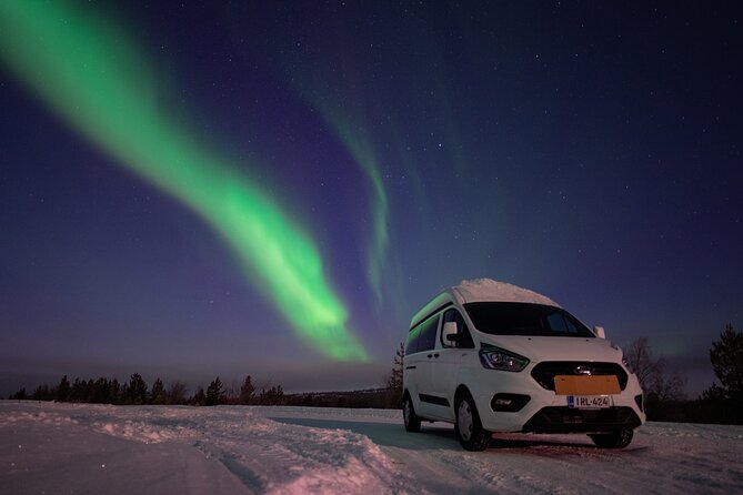 Aurora Hunting by Minivan in Ivalo, Inari or Saariselkä - The minivan search through Ivalo, Inari, and Saariselkä