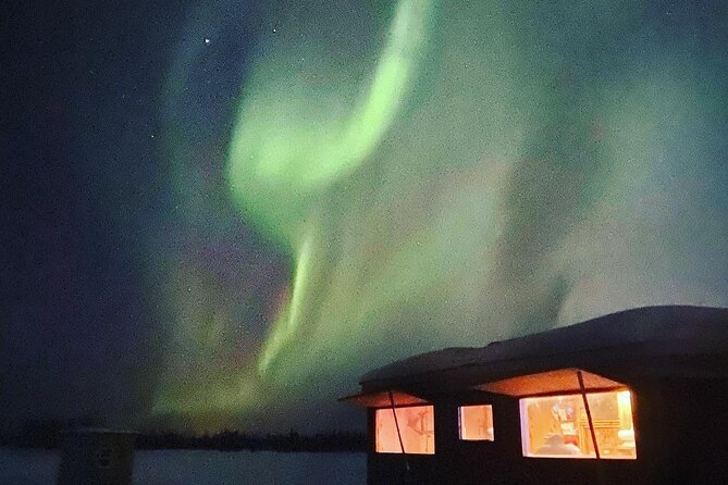 "Aurora Ice" - Ice Fishing & Salmon Dinner Tour - Key points to know before you book