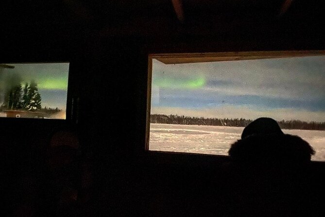 "Aurora Ice" - Ice Fishing & Salmon Dinner Tour - Meeting near Fairbanks at 9 p.m.