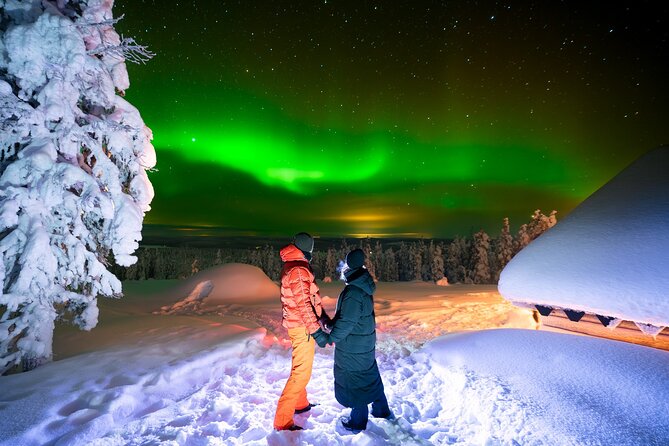 Aurora Photography Expedition with Video - Professional portraits under the aurora