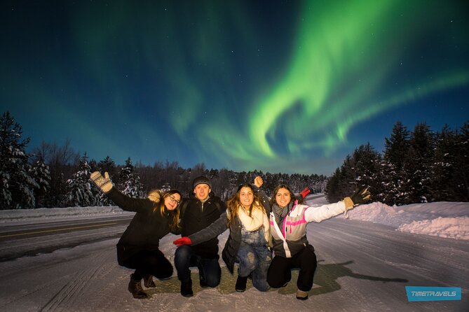 Aurora Photography Tour 3 HOURS - Stop two: chasing clearer skies toward Inari