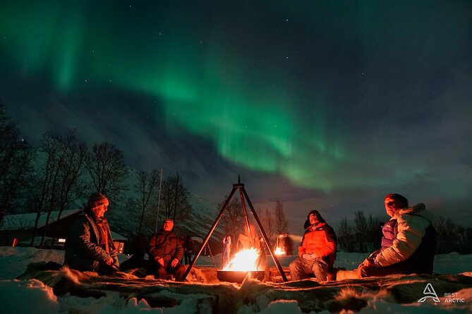 Aurora Safari Chase by big bus, free Photos, toilet onboard - Chasing Clear Skies Beyond Tromsø