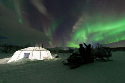Aurora Snowmobile Sled Tour