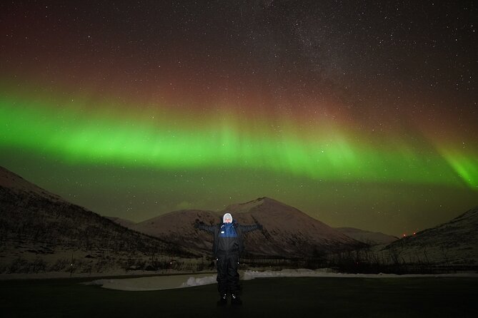 Aurora tour with free portrait and bonfire - Chasing the aurora across three countries