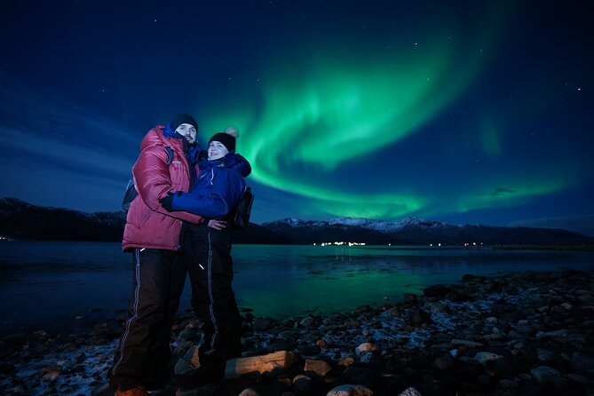 Aurora tour with free portrait and bonfire - Thermal suits help, but they are not the whole solution