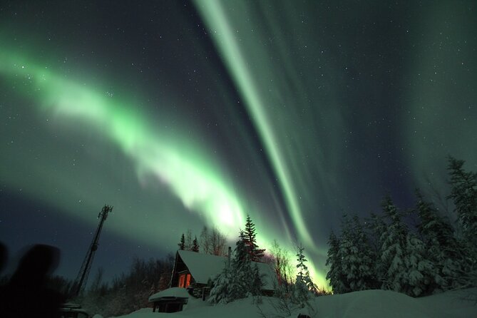Aurora Viewing - Aurora Husky Lodge , Great view from top of the ridge - What the $130 price buys you