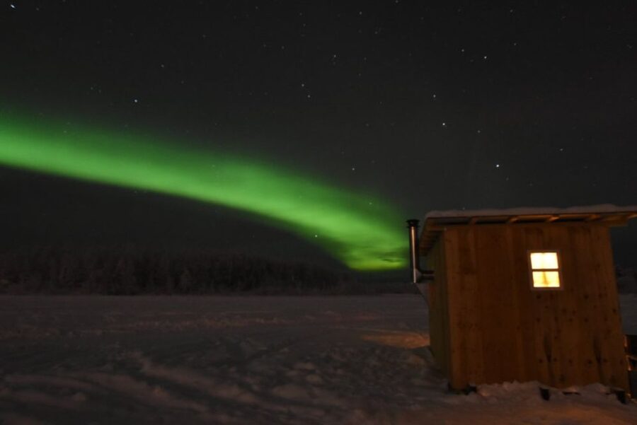 Chena Lake: Aurora Borealis Viewing & Ice Fishing Adventure - Northern Lights Watching From a Better Winter Base