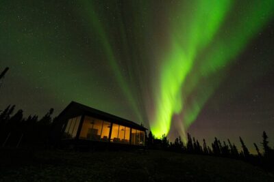 Cleary Summit Aurora Glass House Luxury Northern Lights Tour