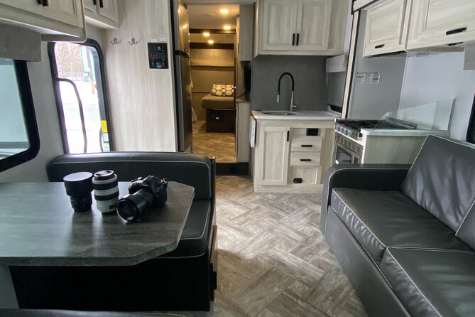 Dancing Lights in the Sky on an Aurora RV Tour Adventure - The RV versus a standard van