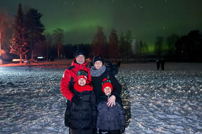 FAMILY FRIENDLY Aurora tour by minivan - Weather, cancellation, and the limits of an Aurora promise