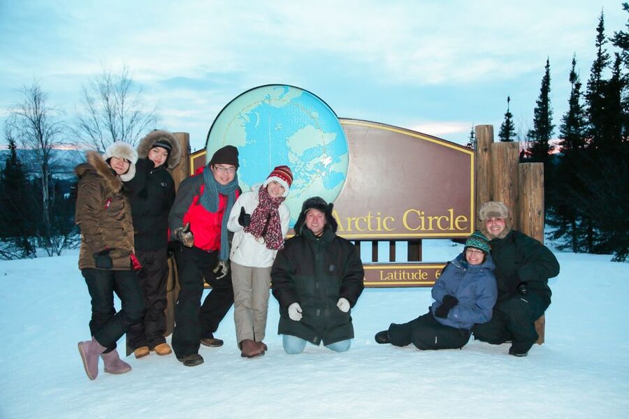 From Fairbanks: Arctic Circle Northern Lights Full-Day Trip - The northern lights search begins after dark