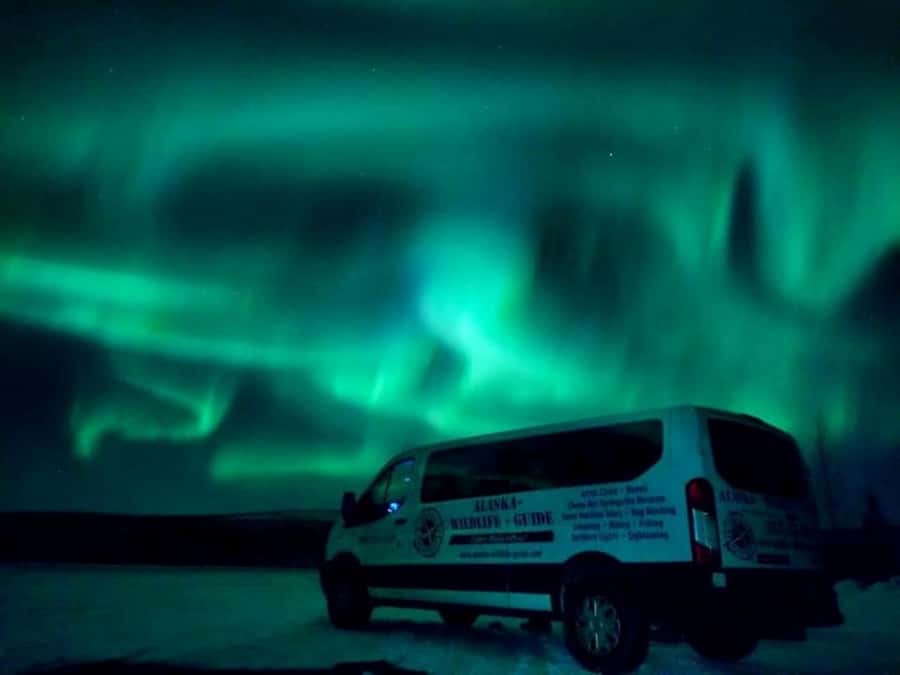 From Fairbanks: Northern Lights and Arctic Circle Tour - Crossing the Yukon River Bridge