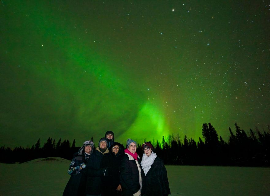 From Fairbanks: Northern Lights Aurora Tour with Photography - Photography without spending the night behind your phone