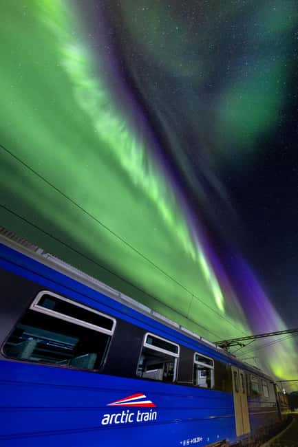From Narvik: The Northern Lights Arctic Train Guided Tour - Campfire, lavvu, and a practical break from the cold