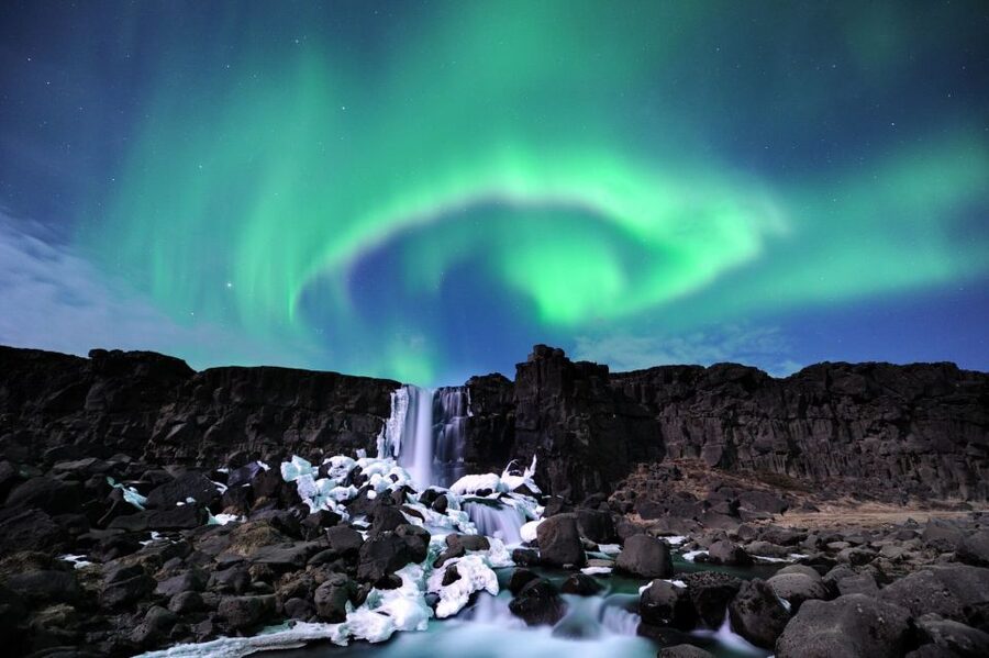 From Reykjavik: Golden Circle and Northern Lights Combo - Þingvellir: history written into the rocks