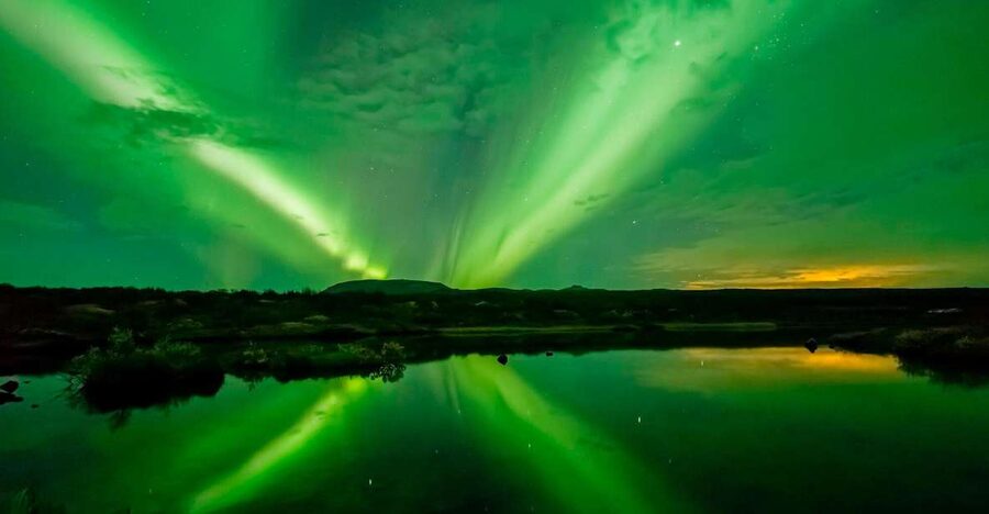 From Reykjavik: Northern Lights Boat Cruise - Waiting for the aurora on deck