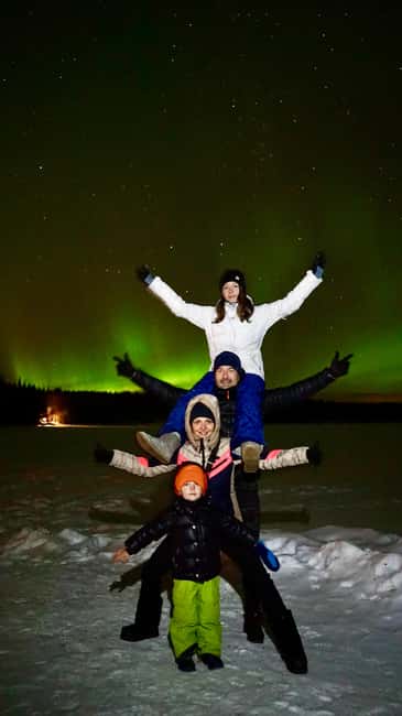 From Rovaniemi: Family-Friendly Northern Lights Tour - Leaving Rovaniemi for darker skies