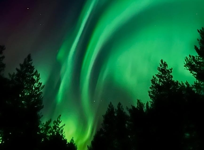 From Rovaniemi: Lapland Aurora Hunt with Barbeque - What the three-hour Aurora hunt is really like