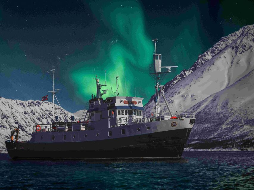 From Tromsø: Northern Lights Cruise on a Cozy Vintage Vessel - What the vintage MS Strønstad adds