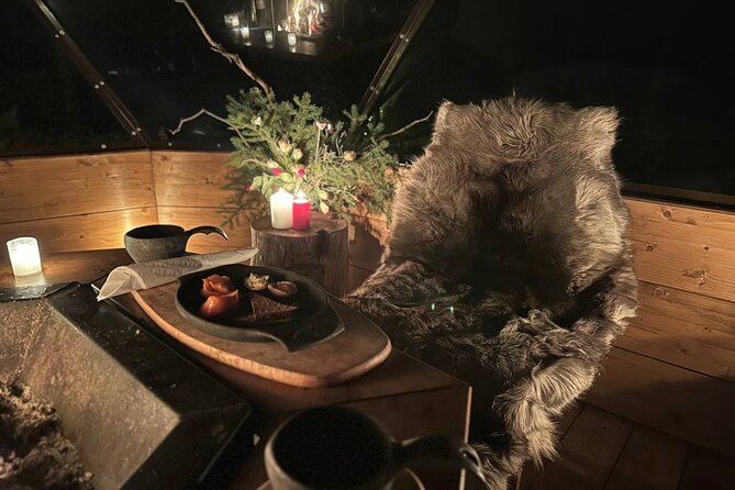Glass Igloo Campfire Dinner under Northern Lights - Northern Lights expectations in Rovaniemi