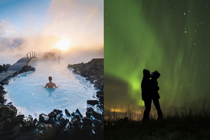 Golden Circle, Northern Lights and Blue Lagoon Tour with Ticket - Gullfoss: a powerful waterfall with an icy edge