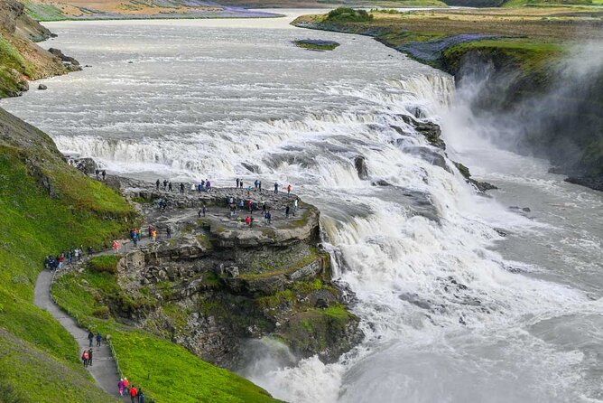 Golden Circle & Northern Lights Tour from Reykjavik - Kerið Crater adds color and scale