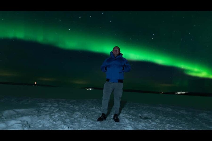 Guaranteed Northern Lights Hunting Tour with Photos - The drive from Rovaniemi into darker country