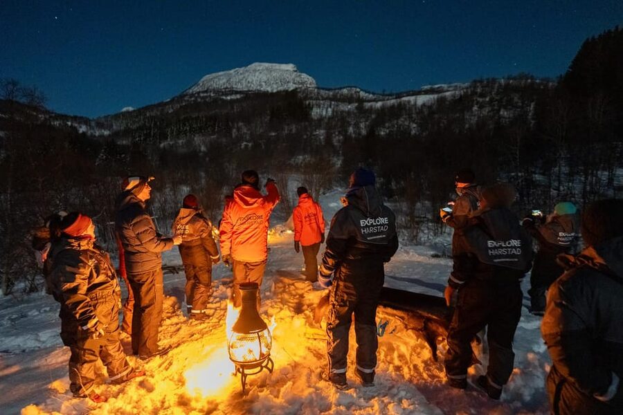 Harstad: Northern Lights Hunt on Hinnøya Island - Starting the hunt from Harstad
