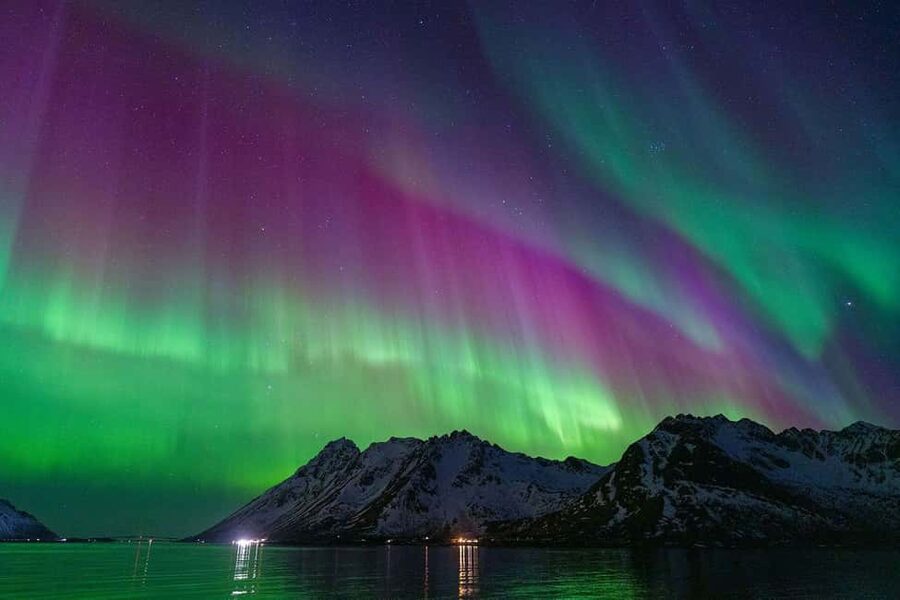 Henningsvær: Northern Lights Tour with Photographer - A Mercedes V-Class made for a long Arctic night
