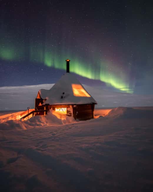 Kilpisjärvi: Northern Lights Snowmobile Tour with Photos - Photos from guides Pekba and Yuri