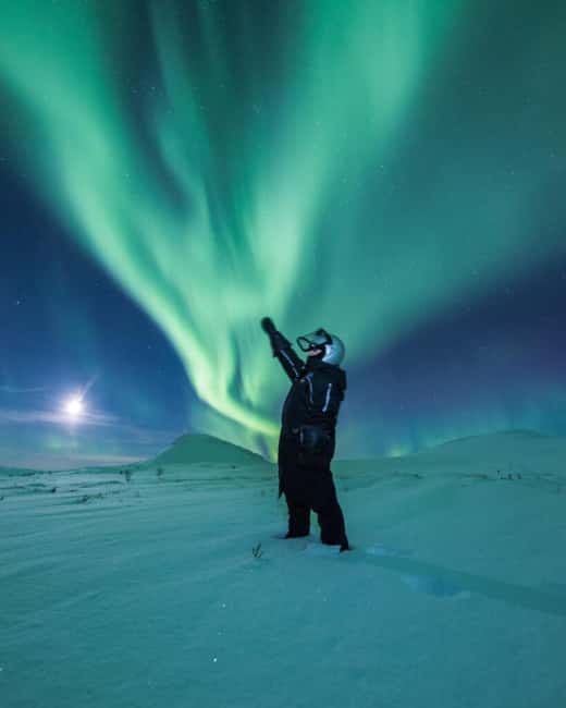 Kilpisjärvi: Northern Lights Snowmobile Tour with Photos - How much value do you get for $159?