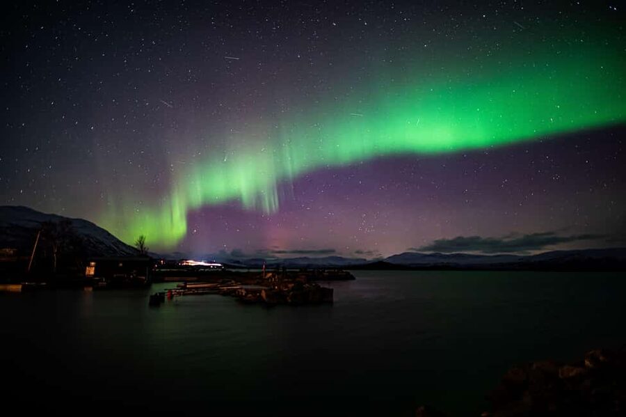 Kiruna: Aurora Wayfinding with Hidden Histories - The first viewing stop and the wait for darkness