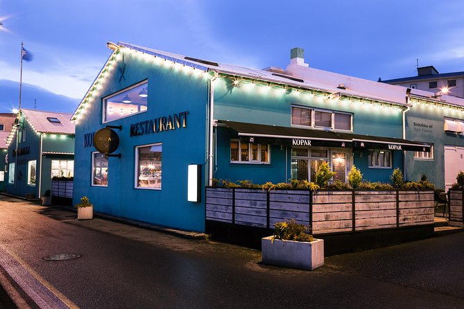 Kopar Fine Dining Dinner and Northern Lights Cruise from Reykjavik - Ask for a harbor window