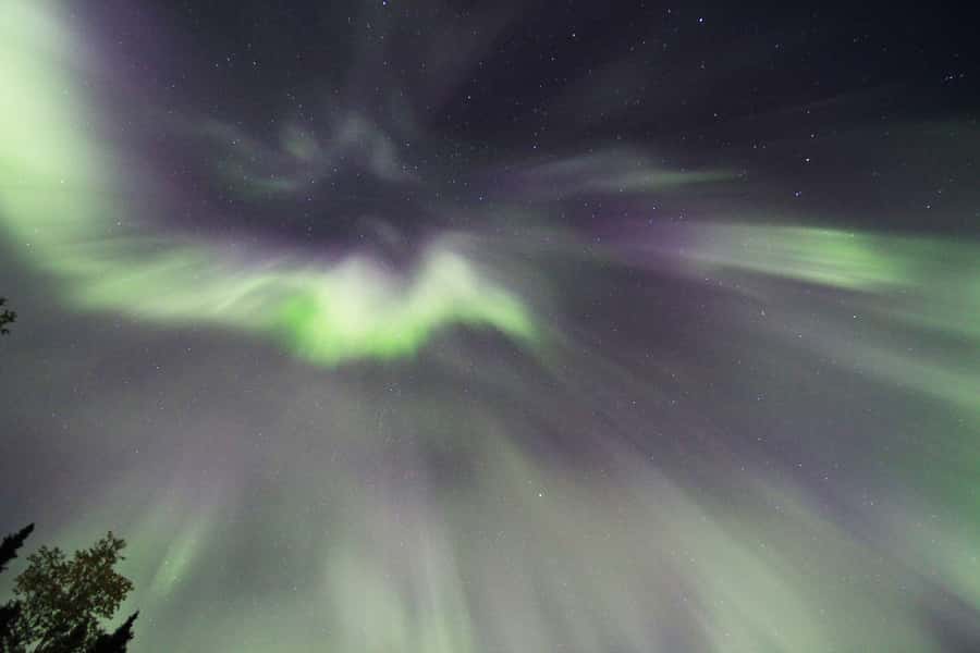 Late Night Yurt Dinner and Northern Lights - What the five-hour schedule feels like