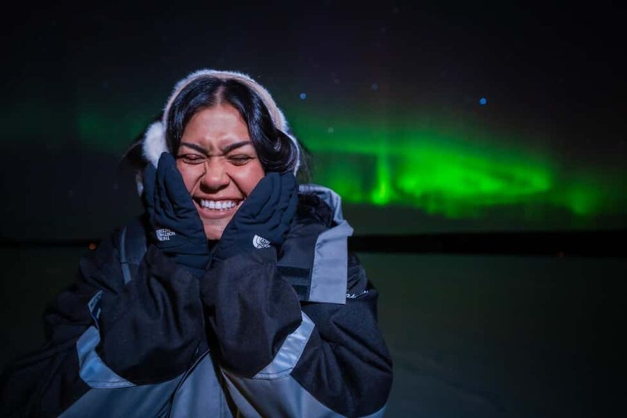 Levi: Best & Original Northern Lights Hunting & photography - Stop two: more time for photos and camp activities