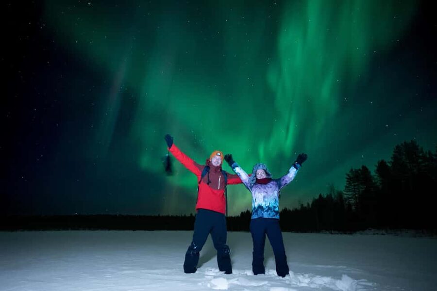 Levi: Best & Original Northern Lights Hunting & photography - Stop one: a first check of the sky