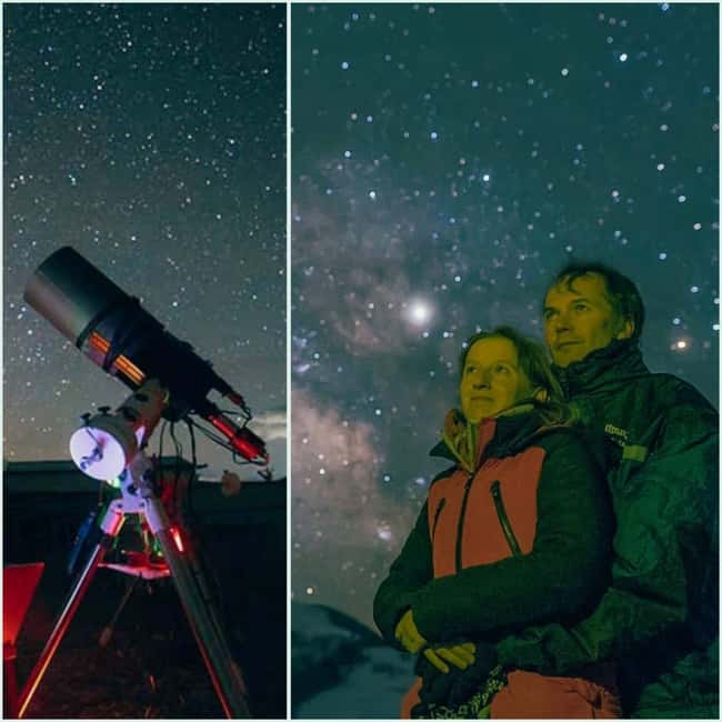 Levi: Northern Lights Tour and Stargazing by Telescope - A short ride from Levi to the Arctic dark