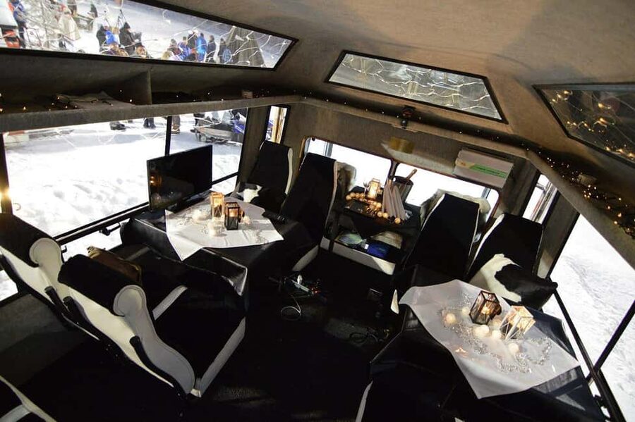 Levi: Northern Lights Tour on a Snowcat - A SnowCat ride with a real purpose